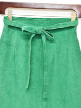 コーデュロイ ラップスカート