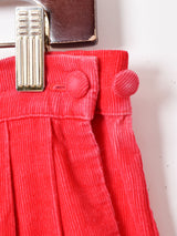 コーデュロイ プリーツスカート