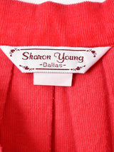 コーデュロイ プリーツスカート