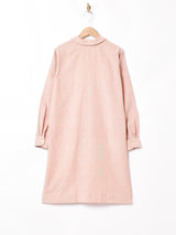 ストライプ 長袖 シャツワンピース