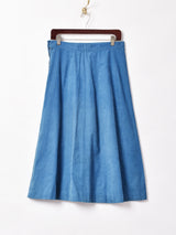 コーデュロイ フレアスカート