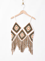 【3色展開】Elcaminoクロシェニット ビスチェ