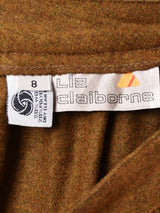 Liz Claiborne アメリカ製 ウール混スカート