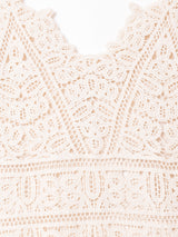 【3色展開】Meridianトライアングル  クロシェキャミソール