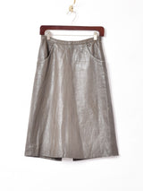 レザースカート