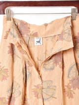 花柄 ショートパンツ W26