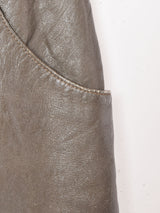 レザースカート