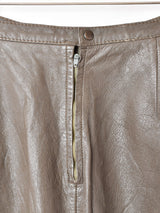 レザースカート