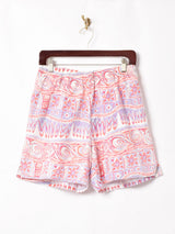 総柄 ショートパンツ