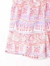 総柄 ショートパンツ