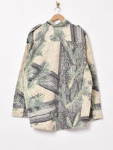 アメリカ製 総柄 長袖シャツ