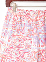 総柄 ショートパンツ