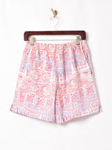 総柄 ショートパンツ