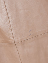 レザーフレアスカート