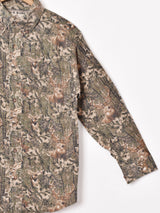 総柄 長袖シャツ