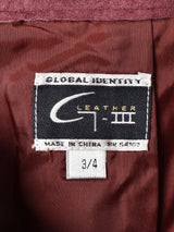 スウェード ミニタイトスカート