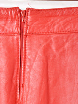 レザー ミニタイトスカート