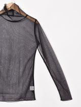 【4色展開】Meridian タートルネック 長袖 シアートップス