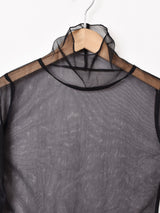 【4色展開】Meridian タートルネック 長袖 シアートップス