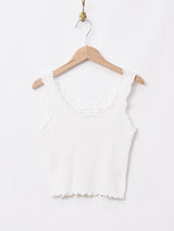 【4色展開】Meridian メロウ リブタンクトップ