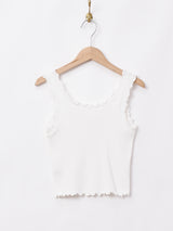 【4色展開】Meridian メロウ リブタンクトップ