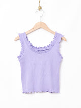 【4色展開】Meridian メロウ リブタンクトップ