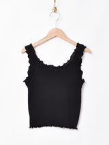 【4色展開】Meridian メロウ リブタンクトップ