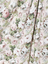 アメリカ製 花柄 七分袖ワンピース