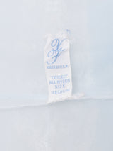 半袖ランジェリートップス