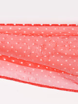 70's アメリカ製 GUNNESAX ドット柄 ロングドレス