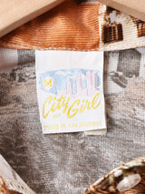 70's フォトプリント長袖シャツ