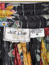 花柄 フレアスカート