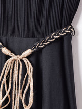 タッセルベルト付き マキシキャミソールワンピース