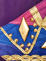 スタッズデザイン 長袖 ジャンプスーツ