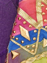 スタッズデザイン 長袖 ジャンプスーツ