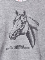 アメリカ製 馬 スウェットシャツ