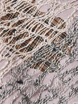 イタリア製 リブニットデザイントップス