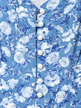 アメリカ製 花柄 スリーブレスワンピース