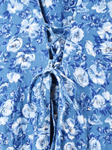 アメリカ製 花柄 スリーブレスワンピース