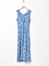 アメリカ製 花柄 スリーブレスワンピース