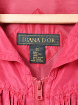 フリンジ シルクジャケット