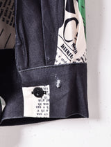 総柄 長袖シャツ