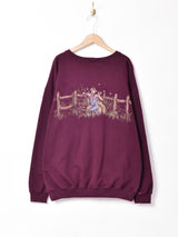 カカシプリントスウェットシャツ