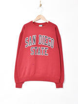 Champion カレッジプリントスウェットシャツ