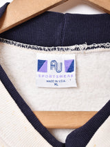 アメリカ製 地図プリントスウェットシャツ