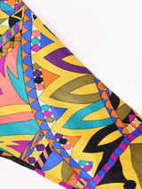 マルチカラー 総柄 シルクジャケット