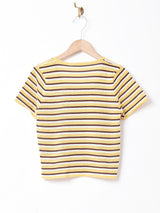 【2色展開】Meridian マルチカラー  ボーダ—ニット