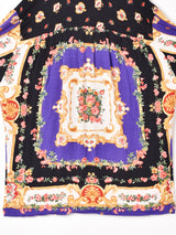 アメリカ製 総柄 テーラードジャケット