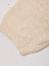 アーガイル柄 タートルネックセーター