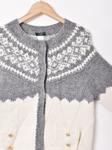 J .CREW デザインカーディガン